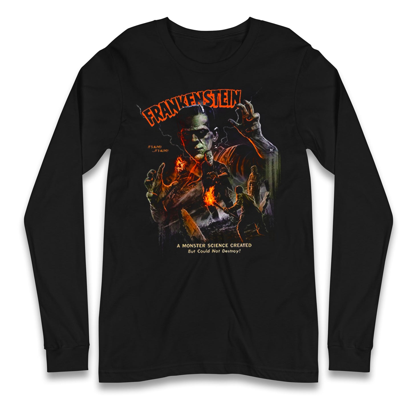 Frankenstein It's Alive Longsleeve T Shirt