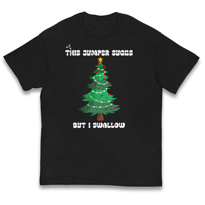 I swallow Christmas Kids T Shirt