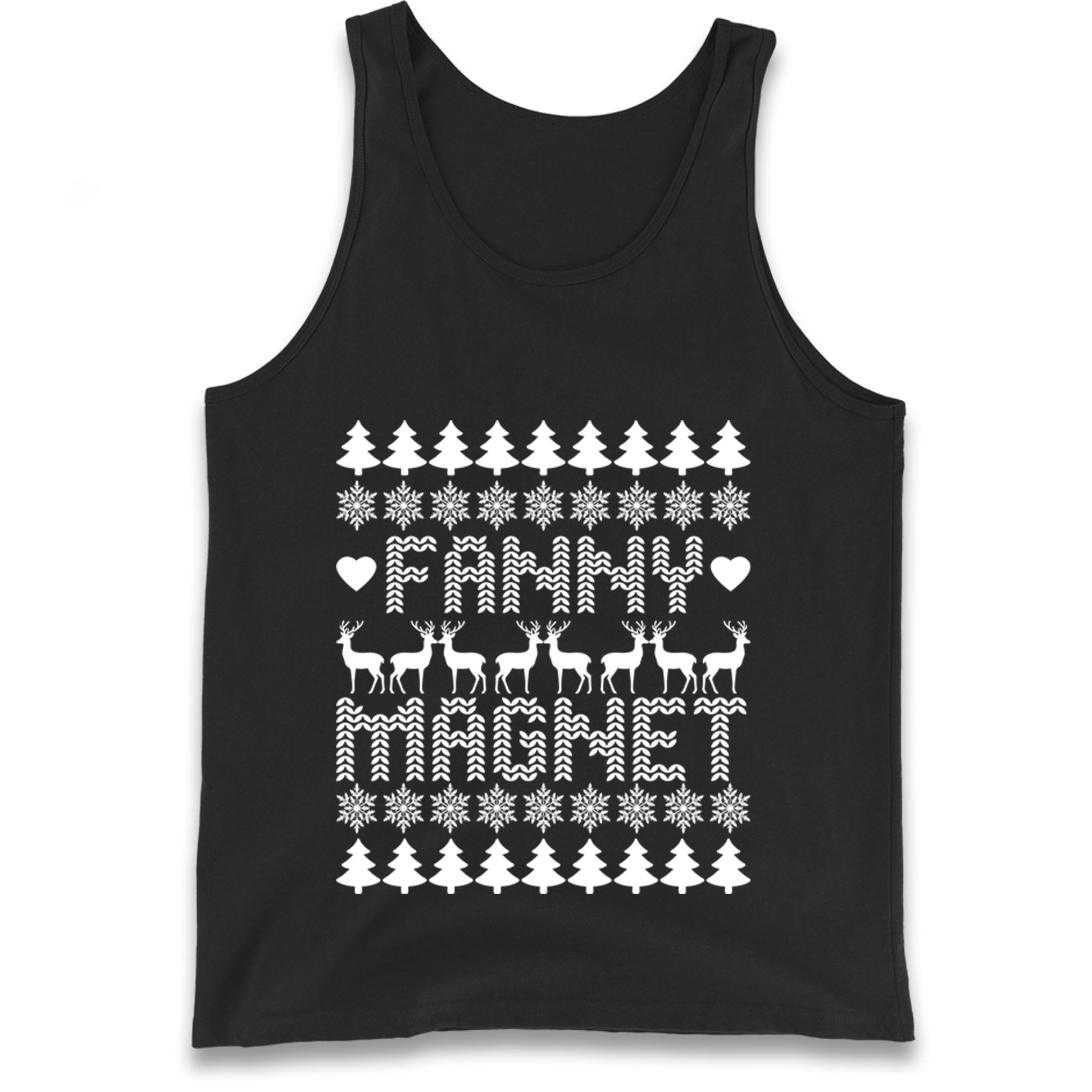 Fanny Magnet Christmas Tank Top