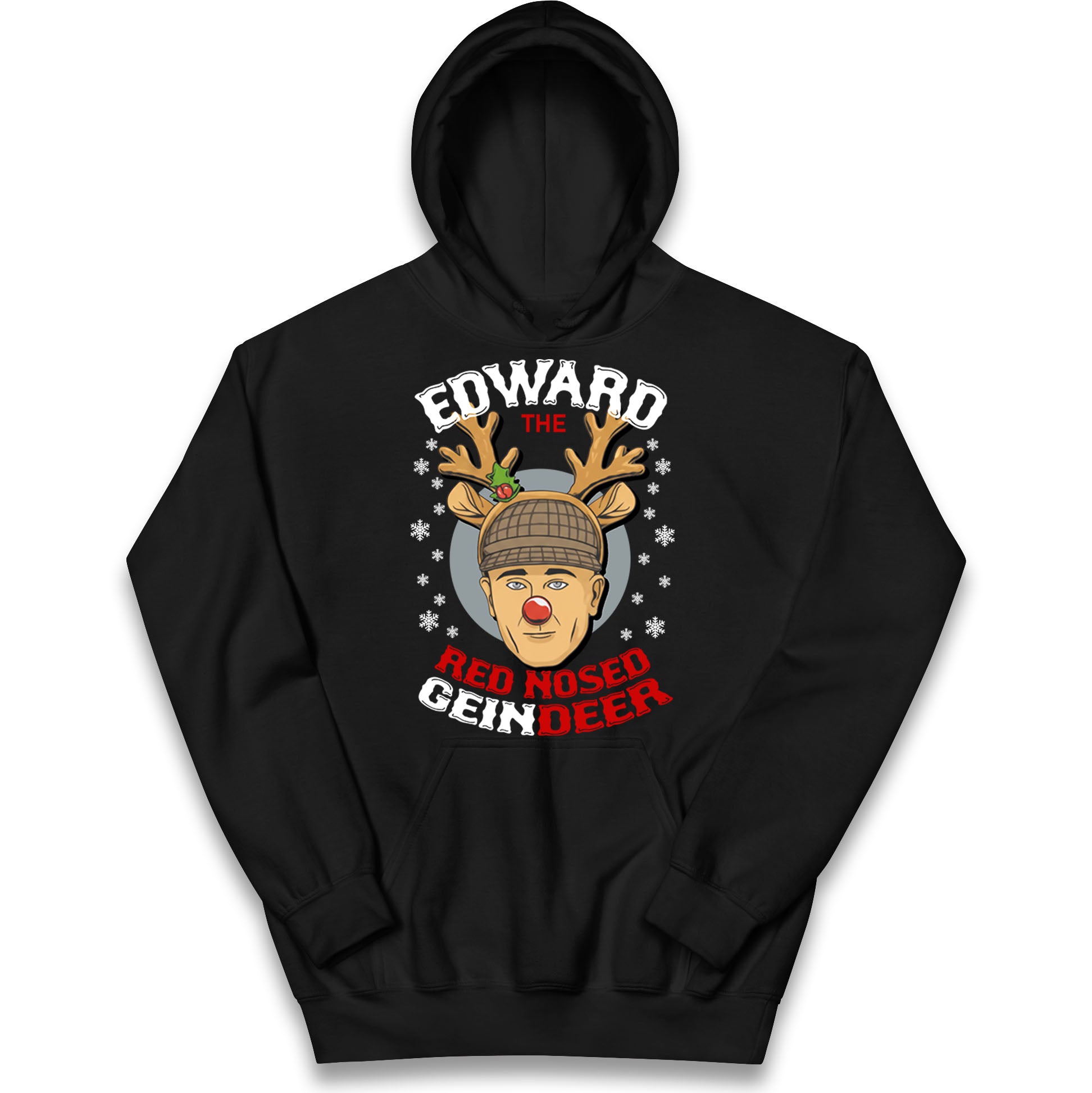 Ed Gein Reindeer Kids Hoodie