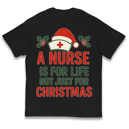 Nursing Christmas Kids T Shirt