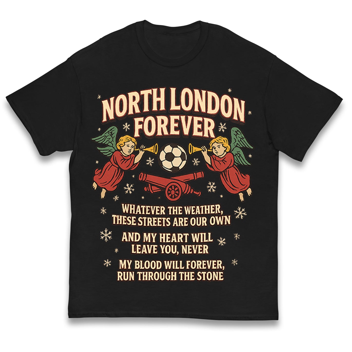 Arsenal Christmas Kids T Shirt