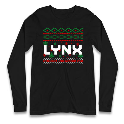 Lynx Christmas Longsleeve T Shirt