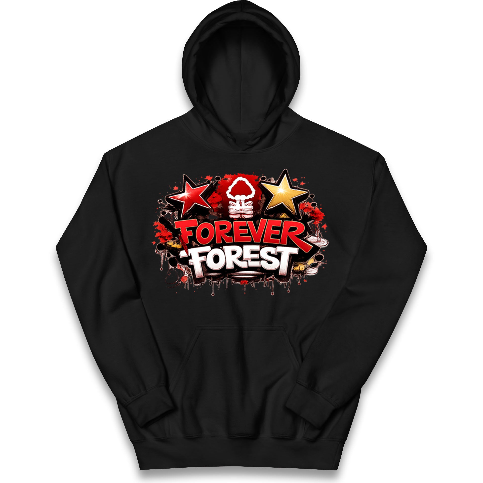 Forever Forest Football Kids Hoodie