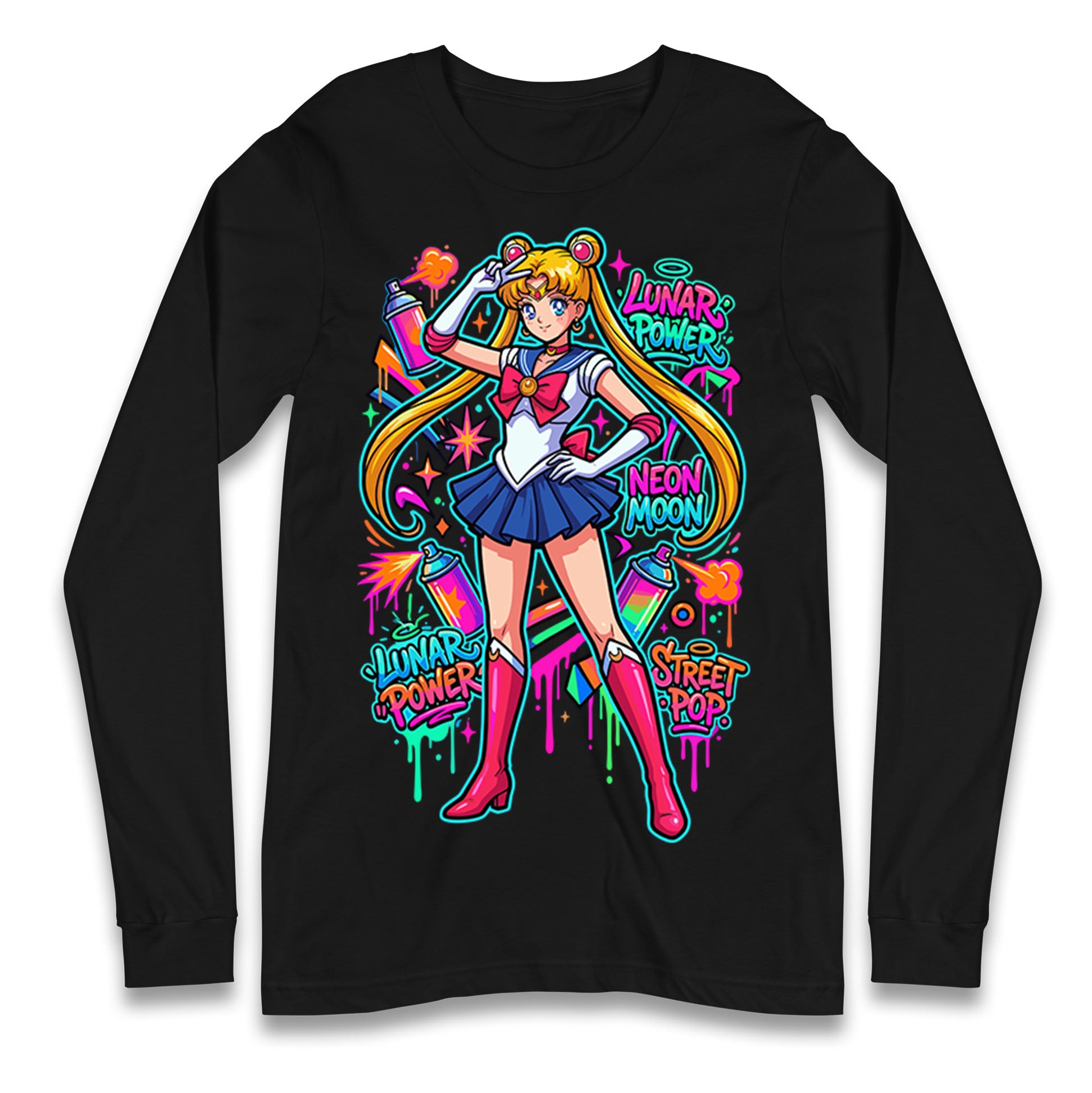 Lunar Power Longsleeve T Shirt