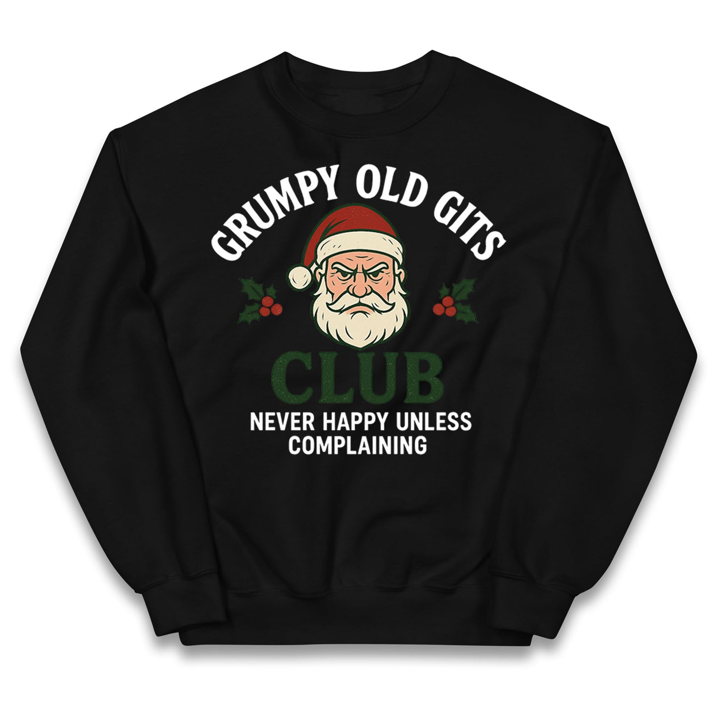 Grumpy Christmas Kids Jumper