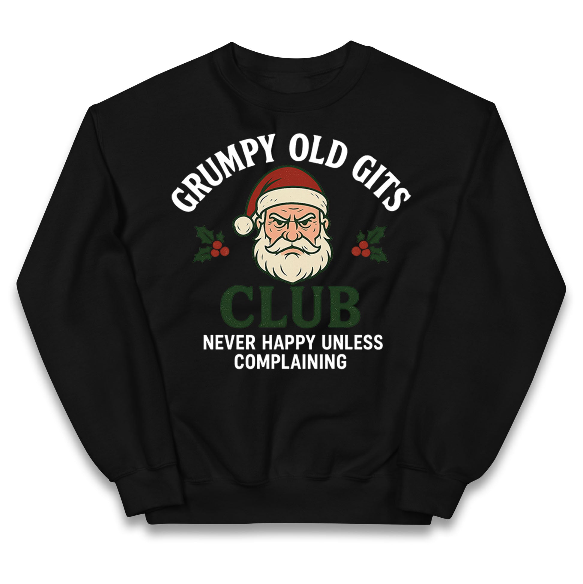 Grumpy Christmas Kids Jumper