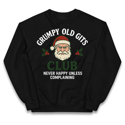 Grumpy Christmas Kids Jumper