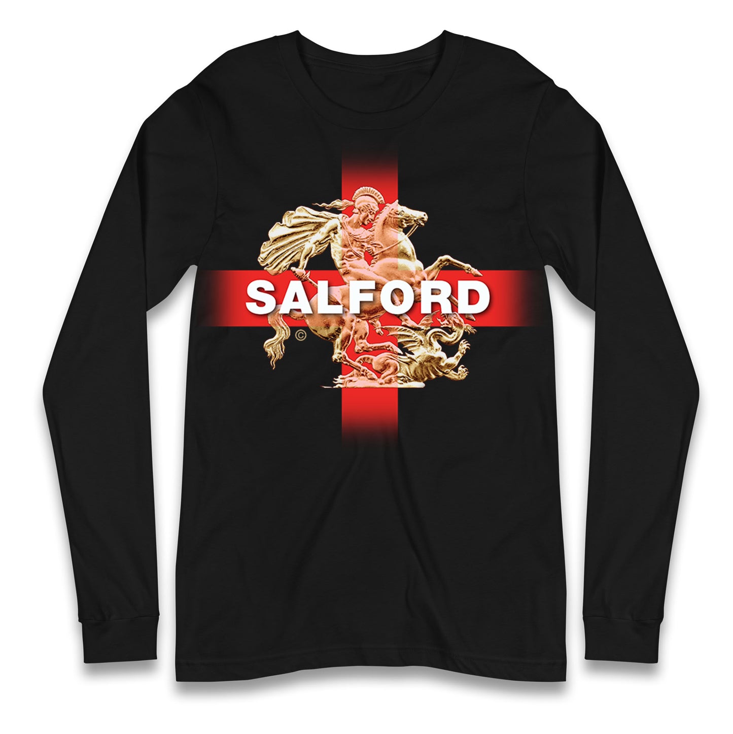 Salford St George and The Dragon Long Sleeve T Shirt