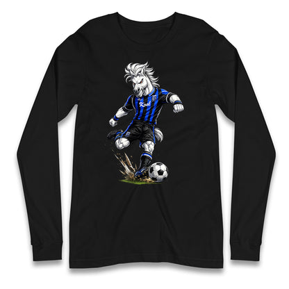 Retro Gillingham Football Longsleeve T Shirt