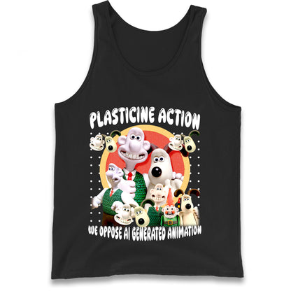 Plasticine Action Figure Tank Top