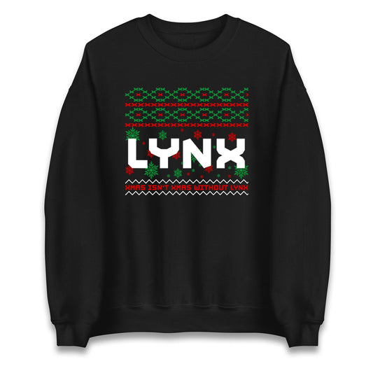 Lynx Christmas Jumper