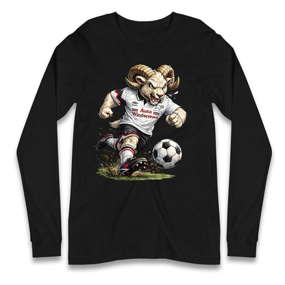 Old School Derby County Longsleeve T Shirt 