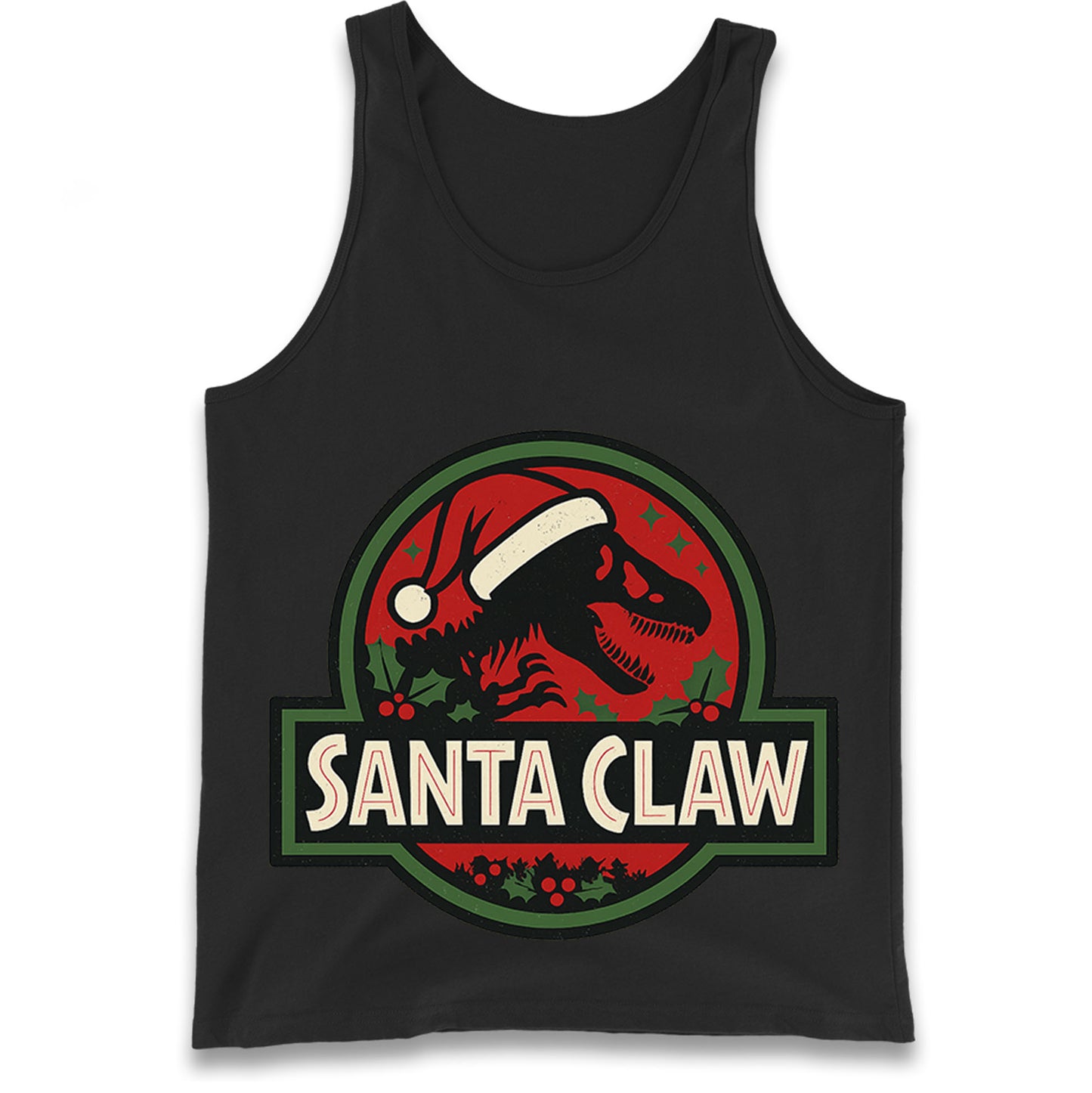 Jurassic Park Christmas Tank Top