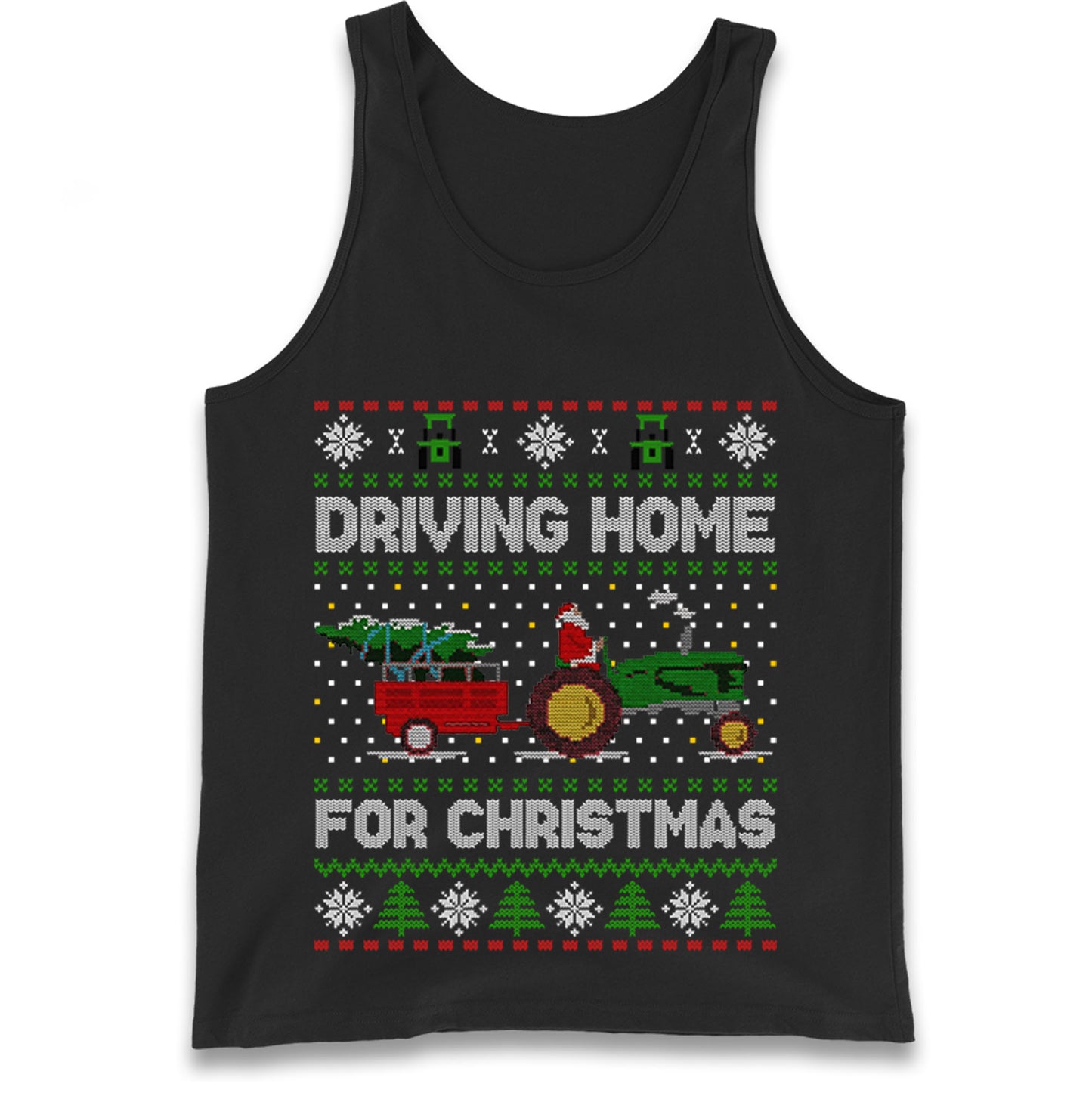 John Deere Christmas Tank Top