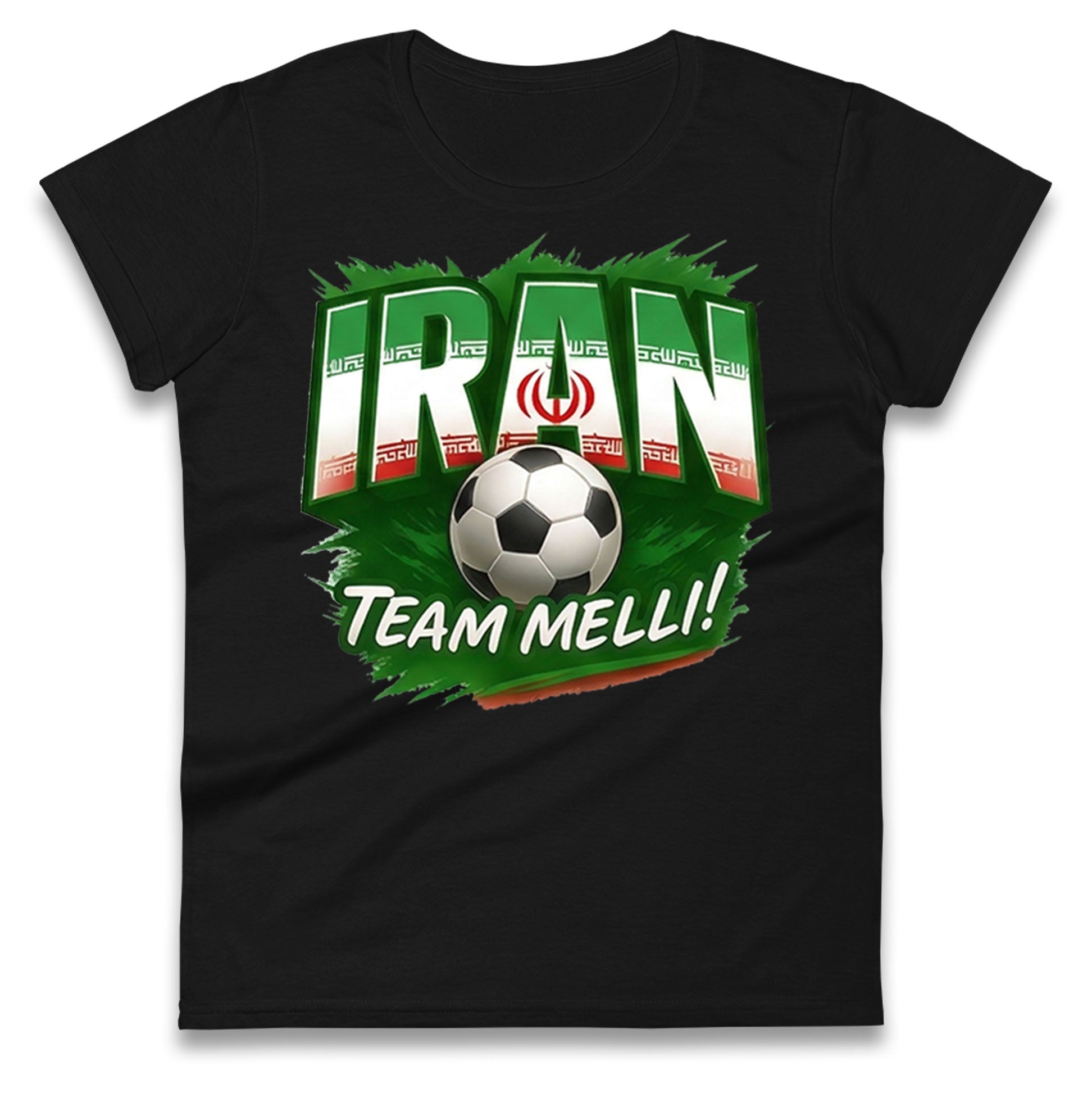 Iran Retro World Cup Ladies T Shirt