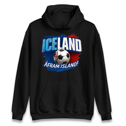 Iceland Retro World Cup Hoodie