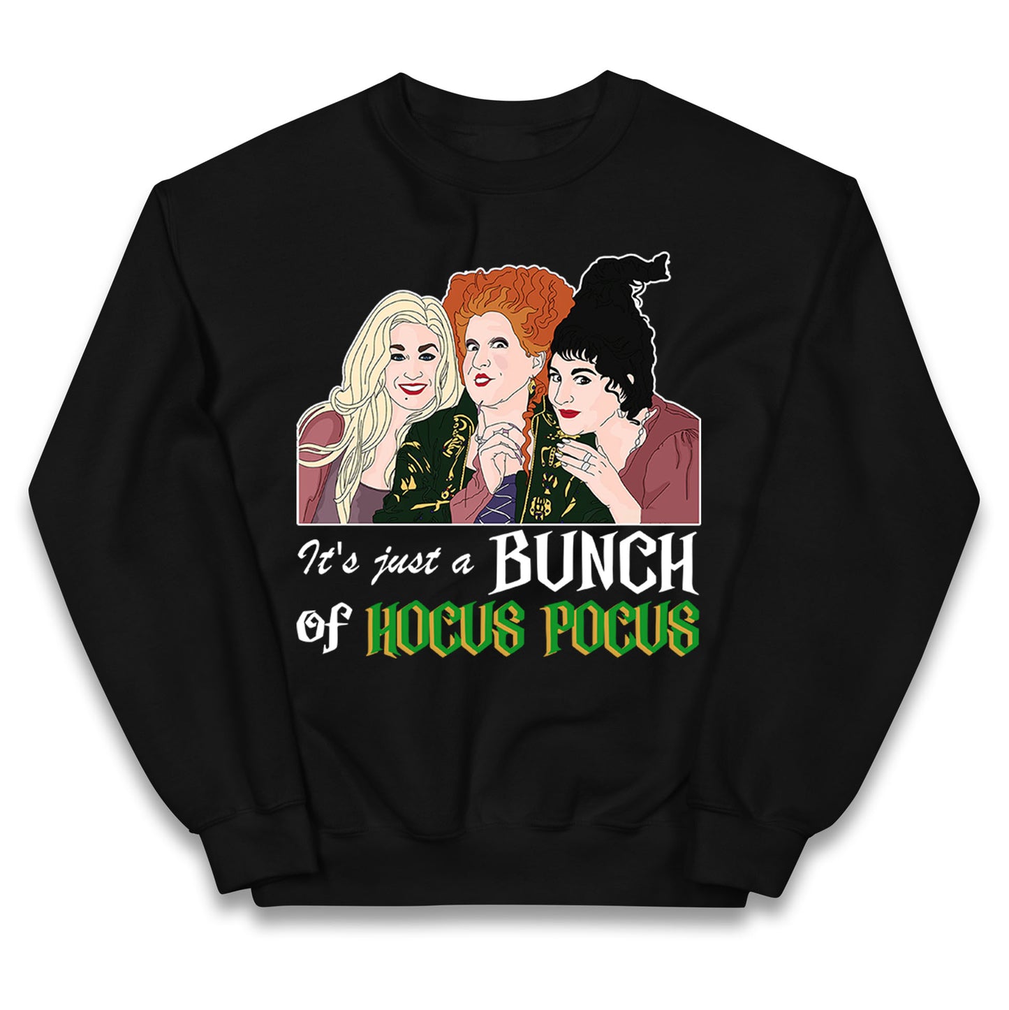 The Sanderson Sisters Disney Hocus Pocus Halloween Jumper
