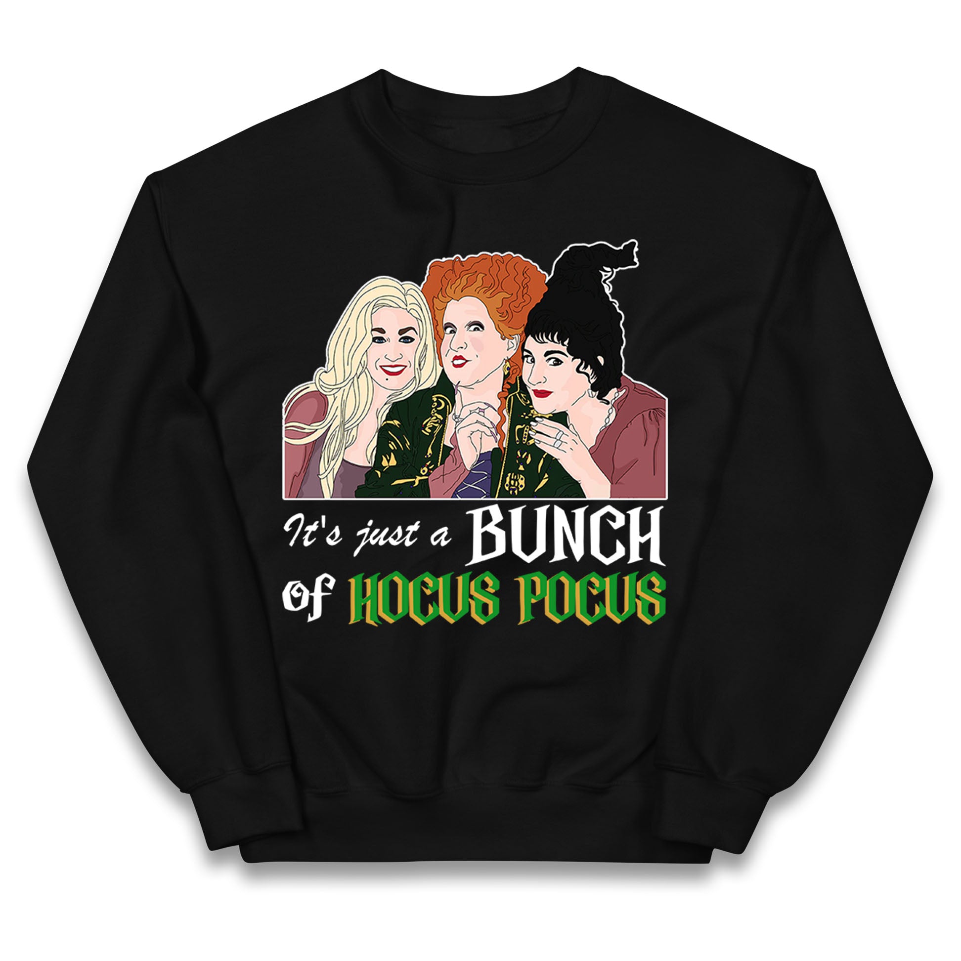 The Sanderson Sisters Disney Hocus Pocus Halloween Jumper
