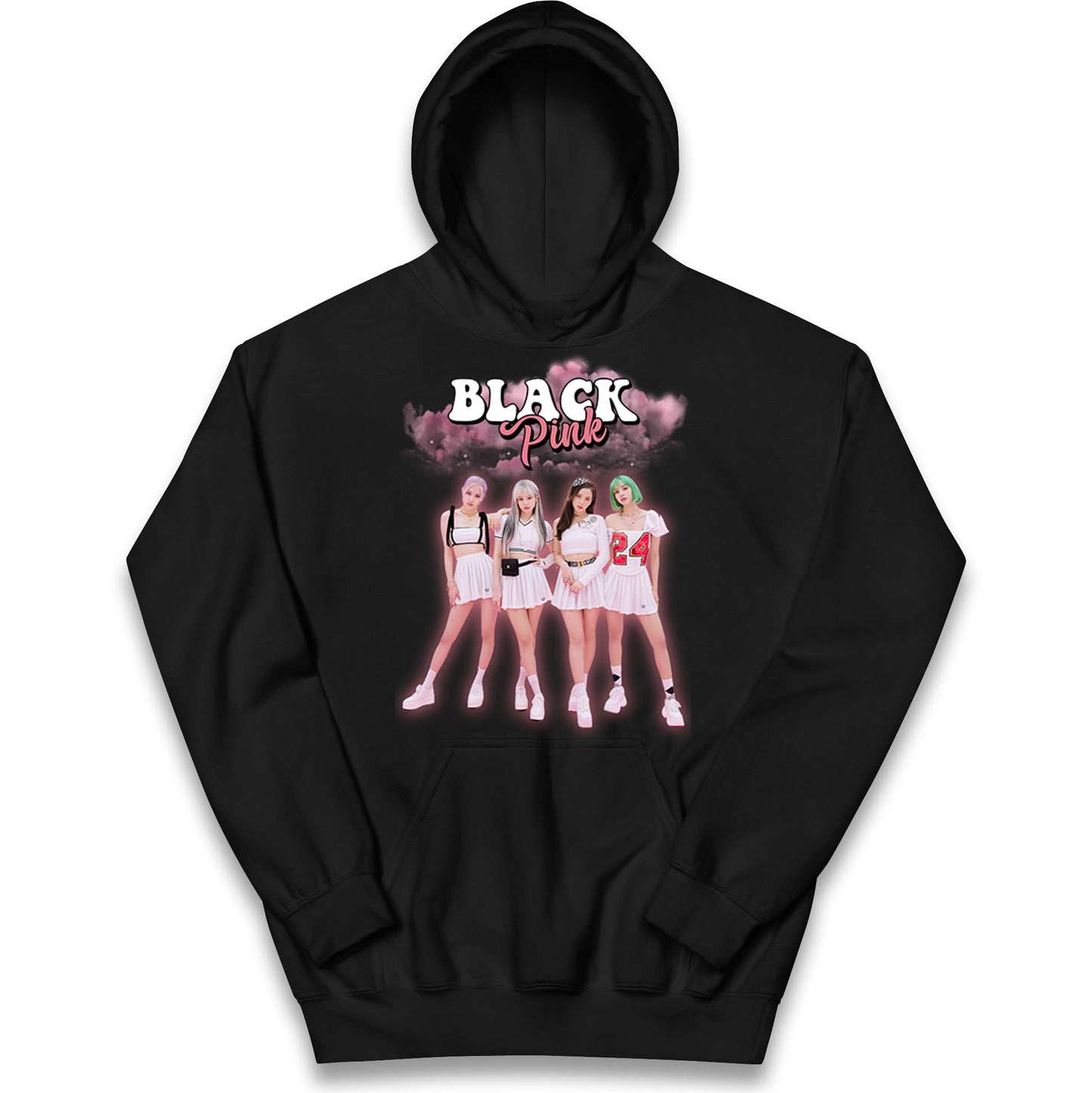 Blackpink K Pop Idol Band Kids Hoodie