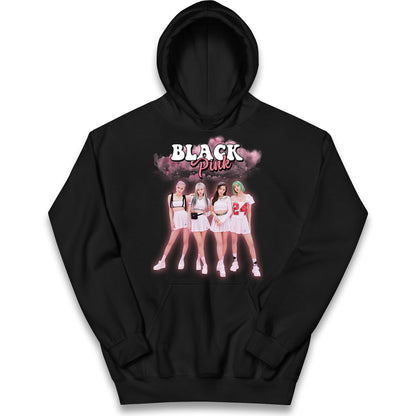 Blackpink K Pop Idol Band Kids Hoodie