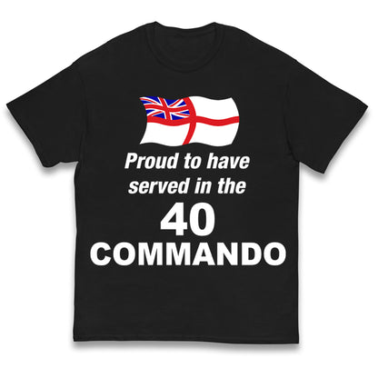 40 Commando Royal Marines Kids T Shirt