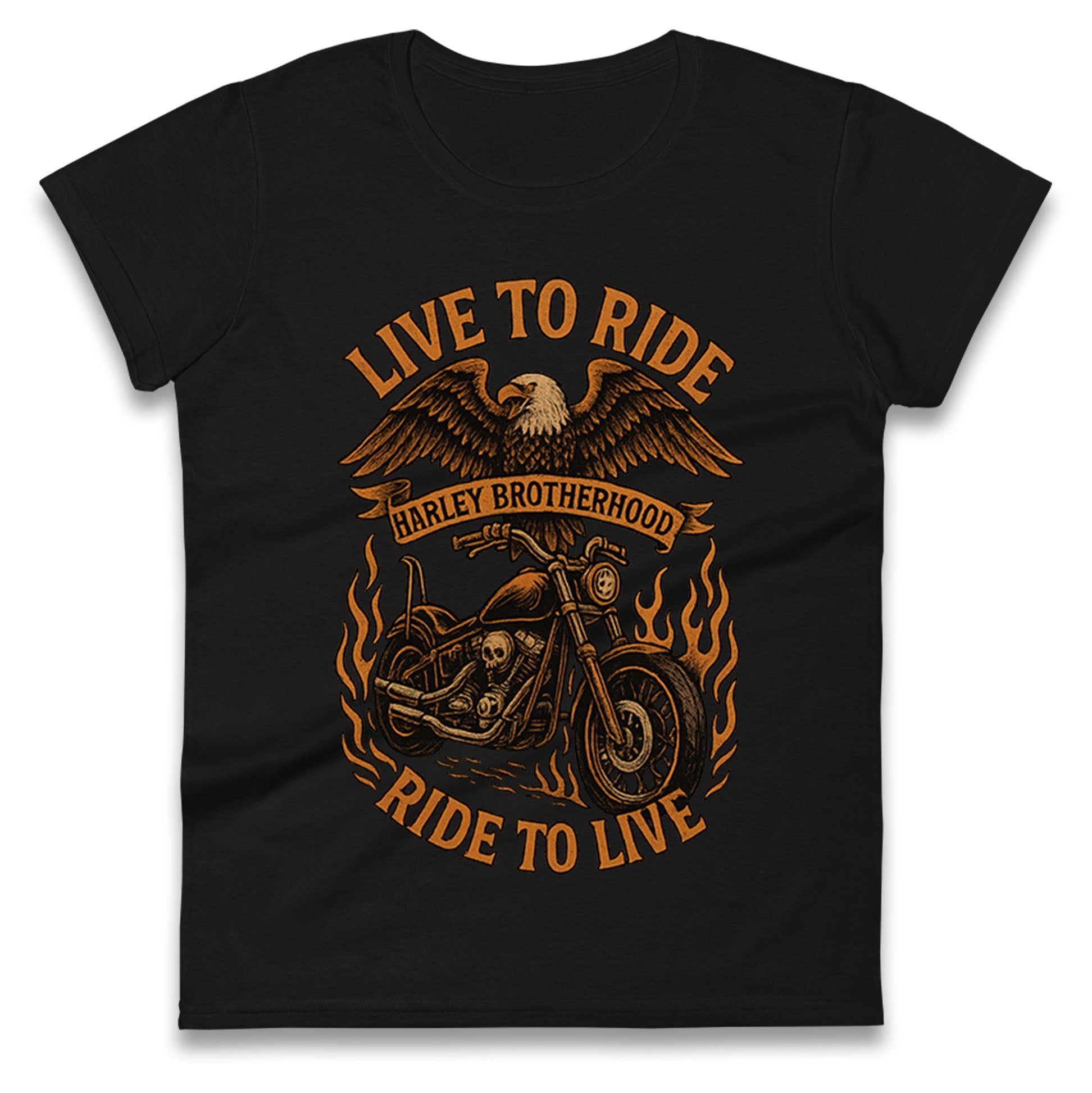Harley Brotherhood Ladies T Shirt