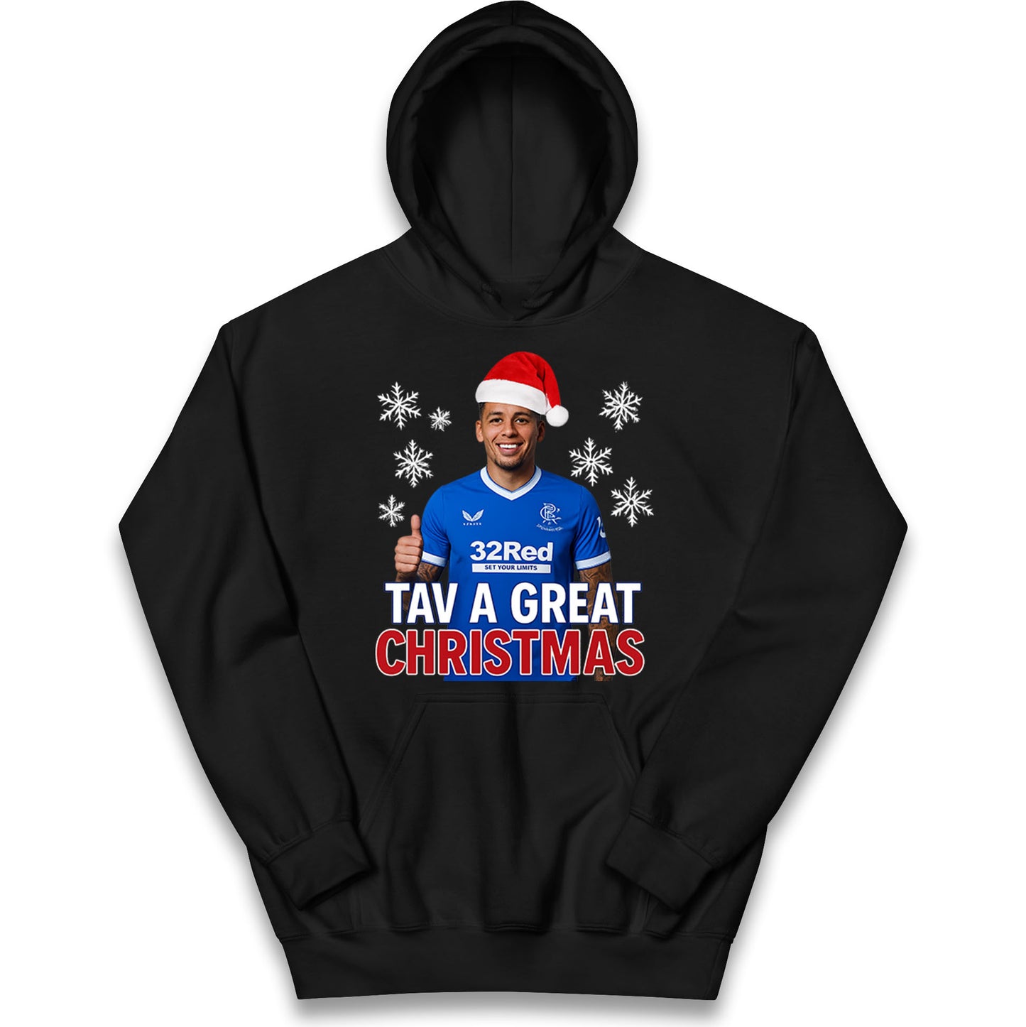 Tav a Great Christmas Rangers Kids Hoodie