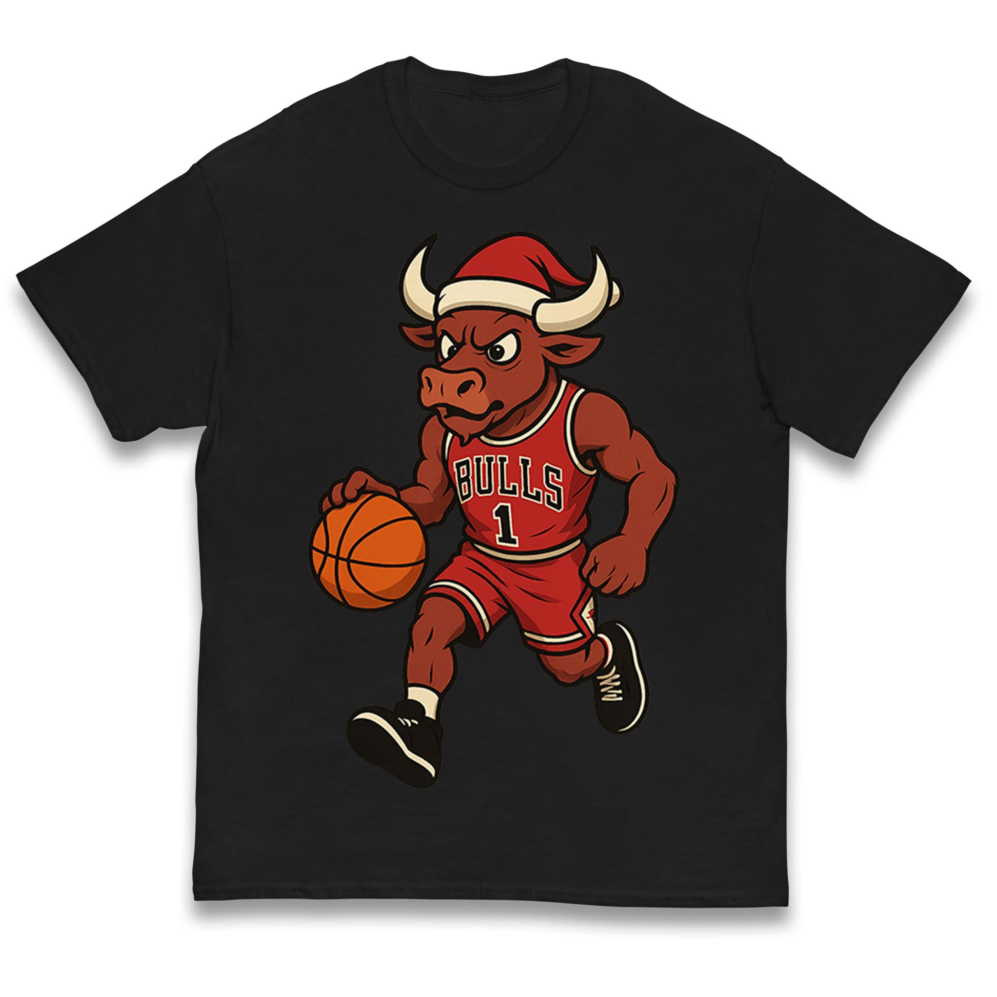 Chicago Bulls Christmas Kids T Shirt
