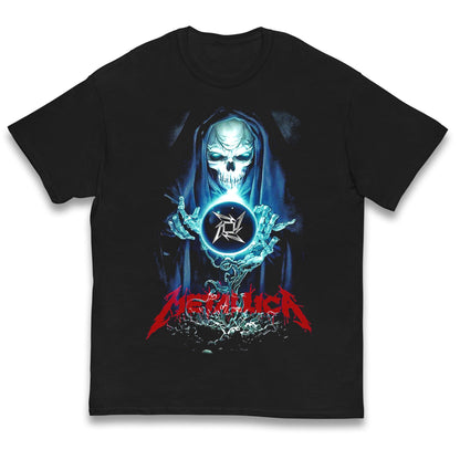 Metallica Skellington Sorcerer Kids T Shirt