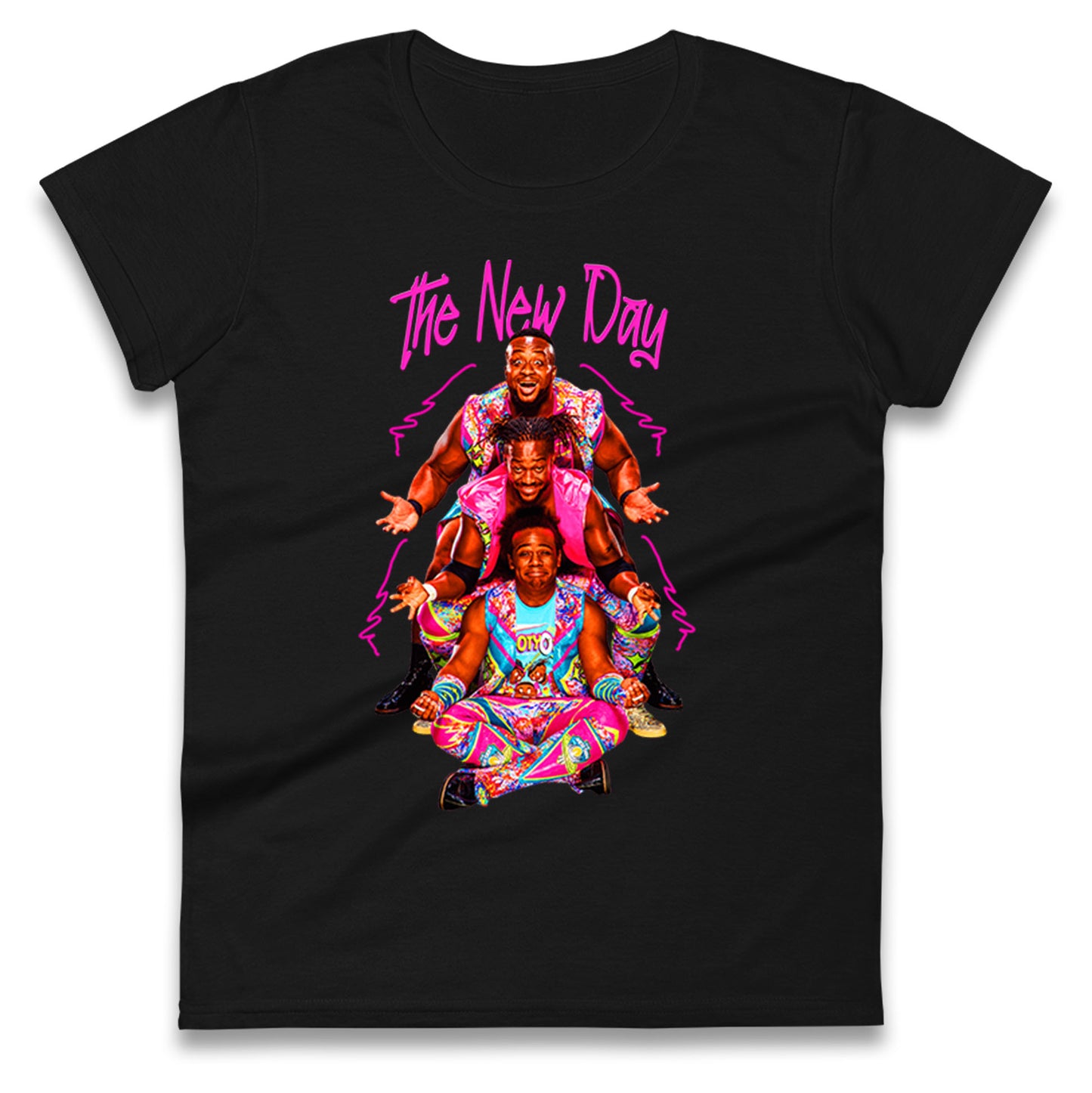 The New Day wwe Bootleg Womens T Shirt