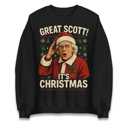 Back to the Future Doc Brown Jumper