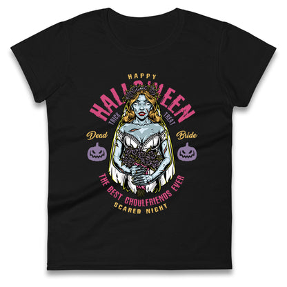 Halloween Ghoulfriends Ladies T Shirt