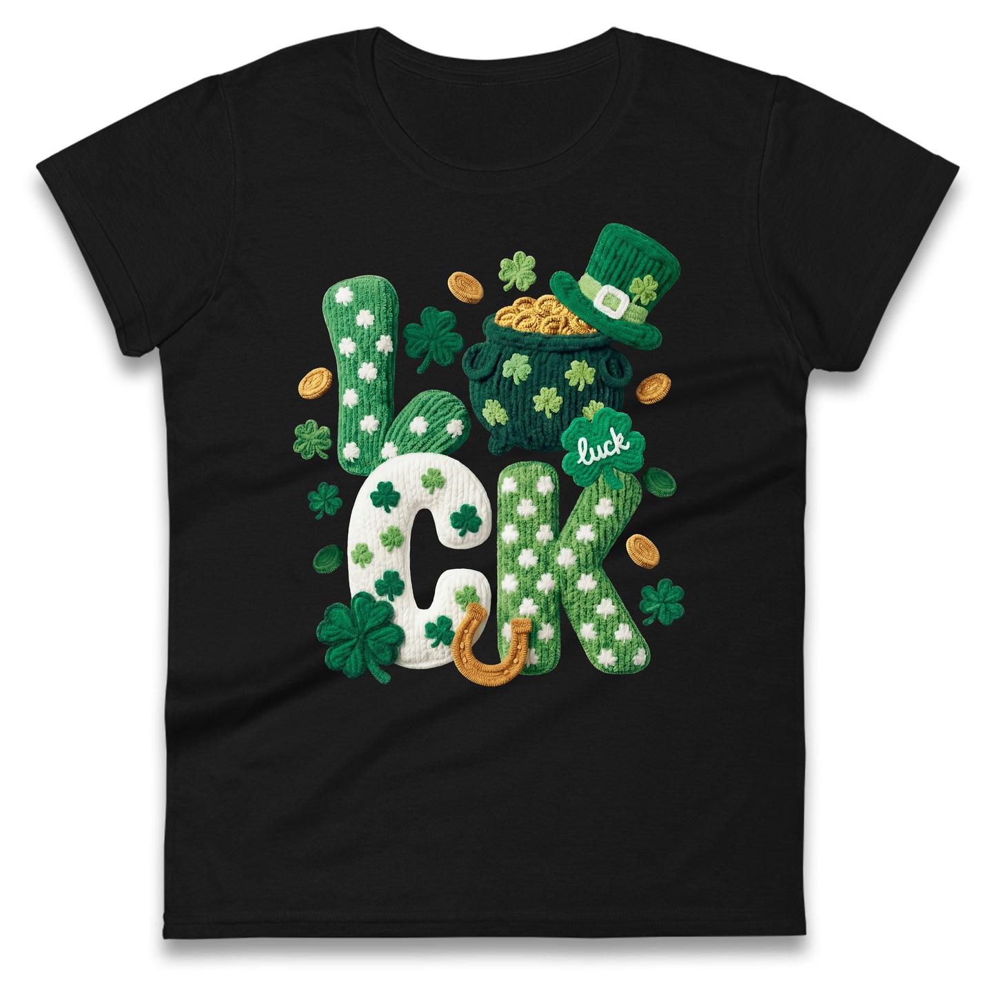 Pot Of Gold Ladies T Shirt