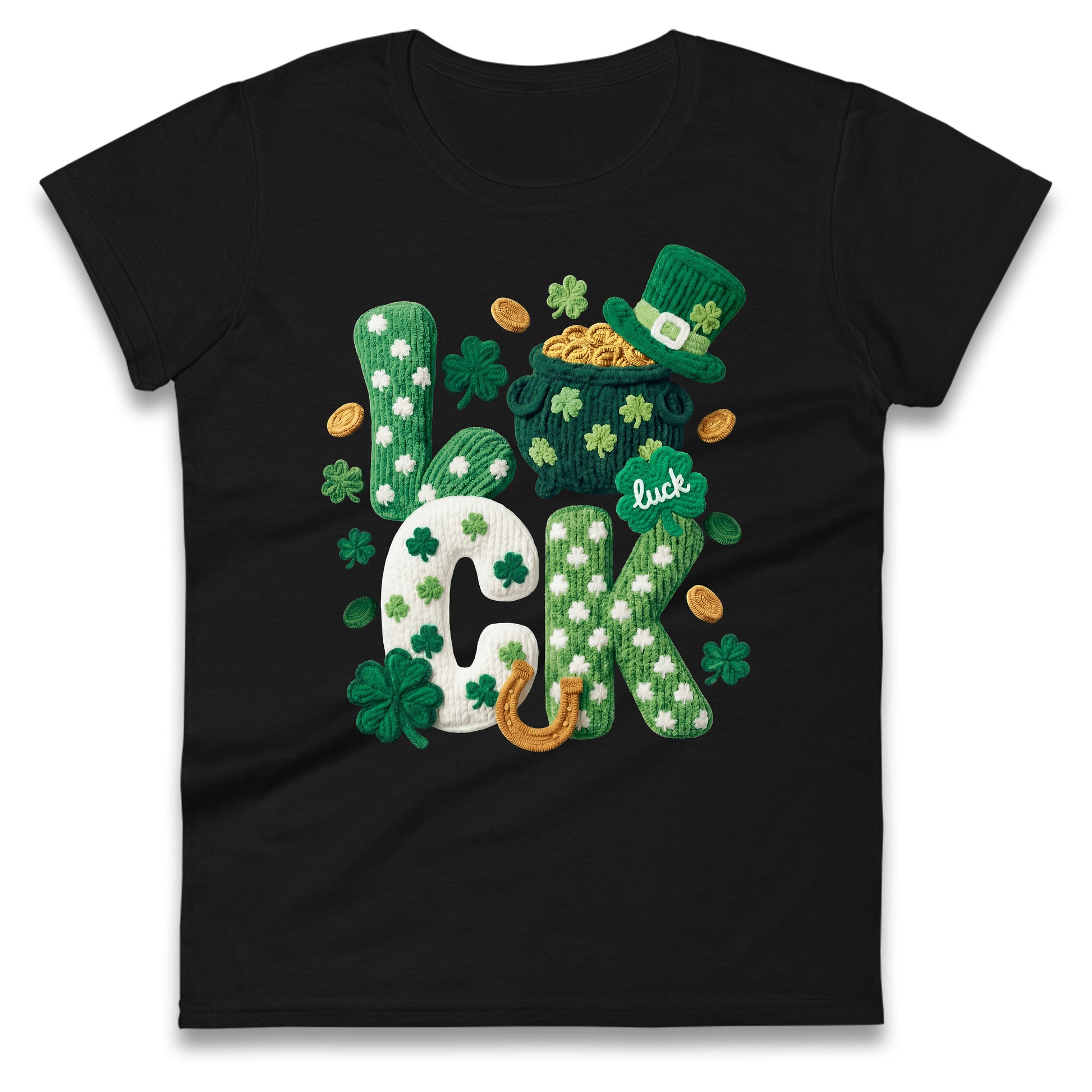 Pot Of Gold Ladies T Shirt