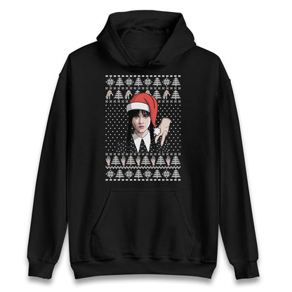 Wedensday Christmas Hoodie