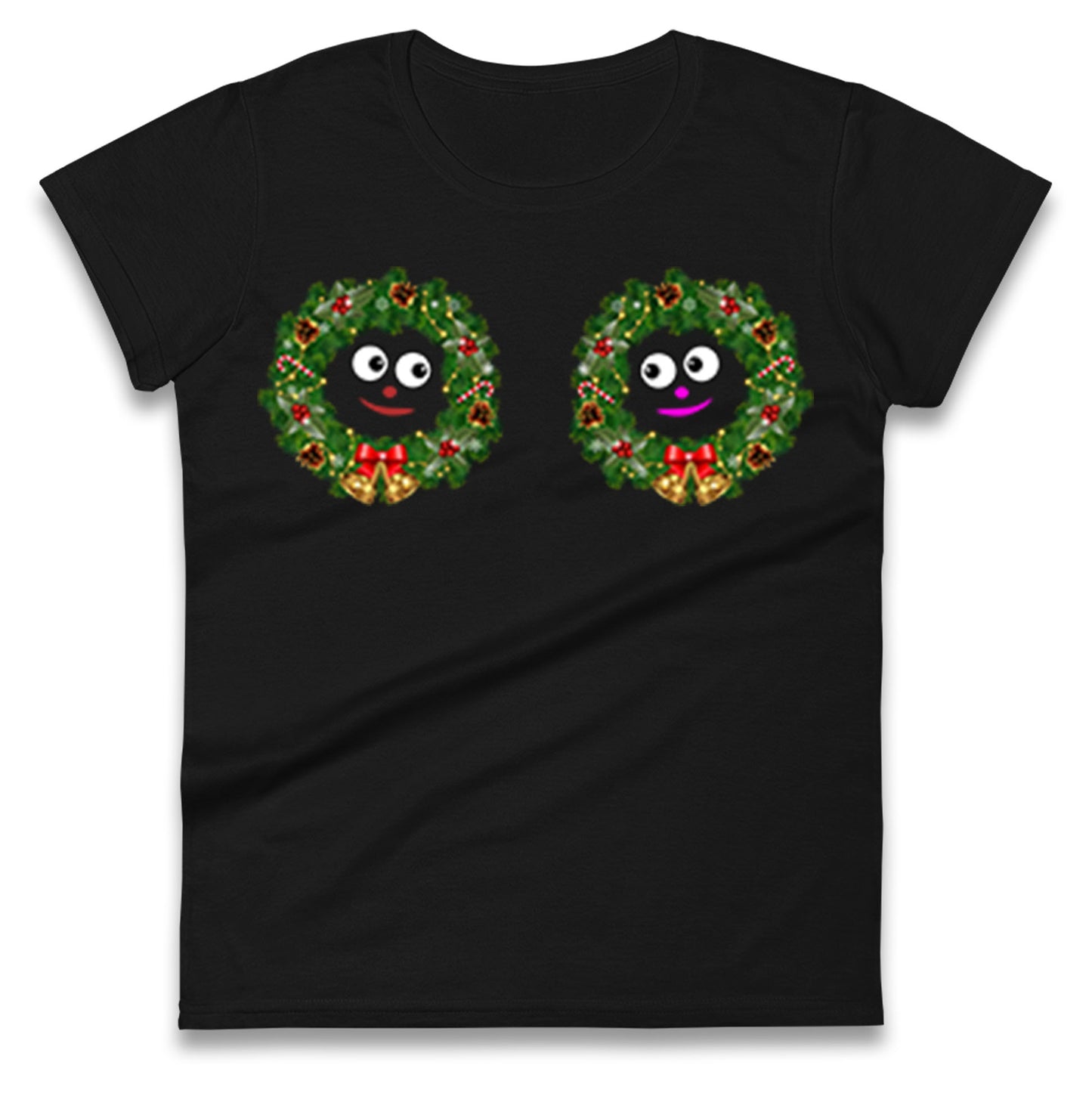 Christmas Decoration Rings Smiley Funny T Shirt