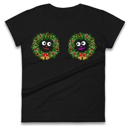 Christmas Decoration Rings Smiley Funny T Shirt