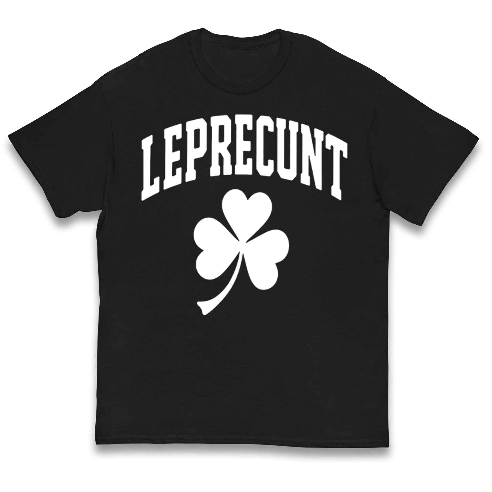Leprecunt St Patricks Day Kids T Shirt