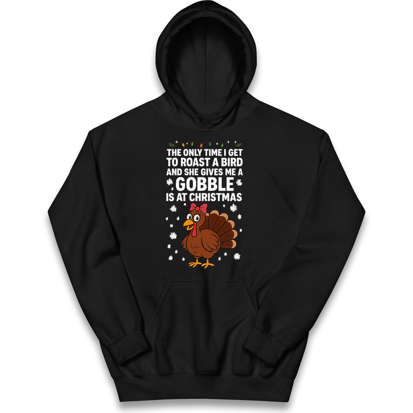 Rude Christmas Kids Hoodie