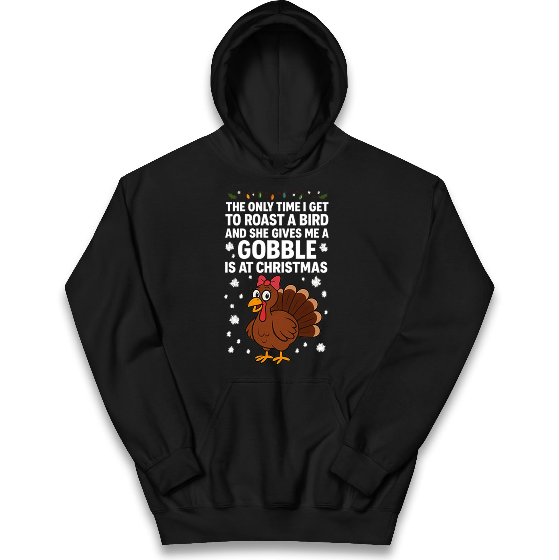 Rude Christmas Kids Hoodie