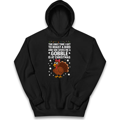 Rude Christmas Kids Hoodie