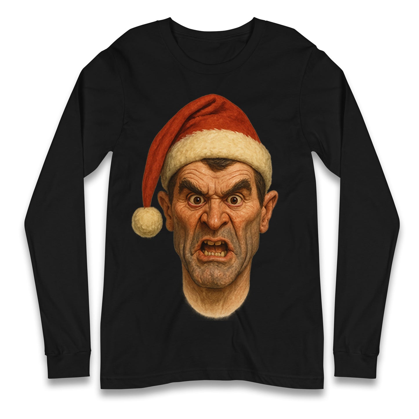 Roy Keane Xmas Longsleeve T Shirt