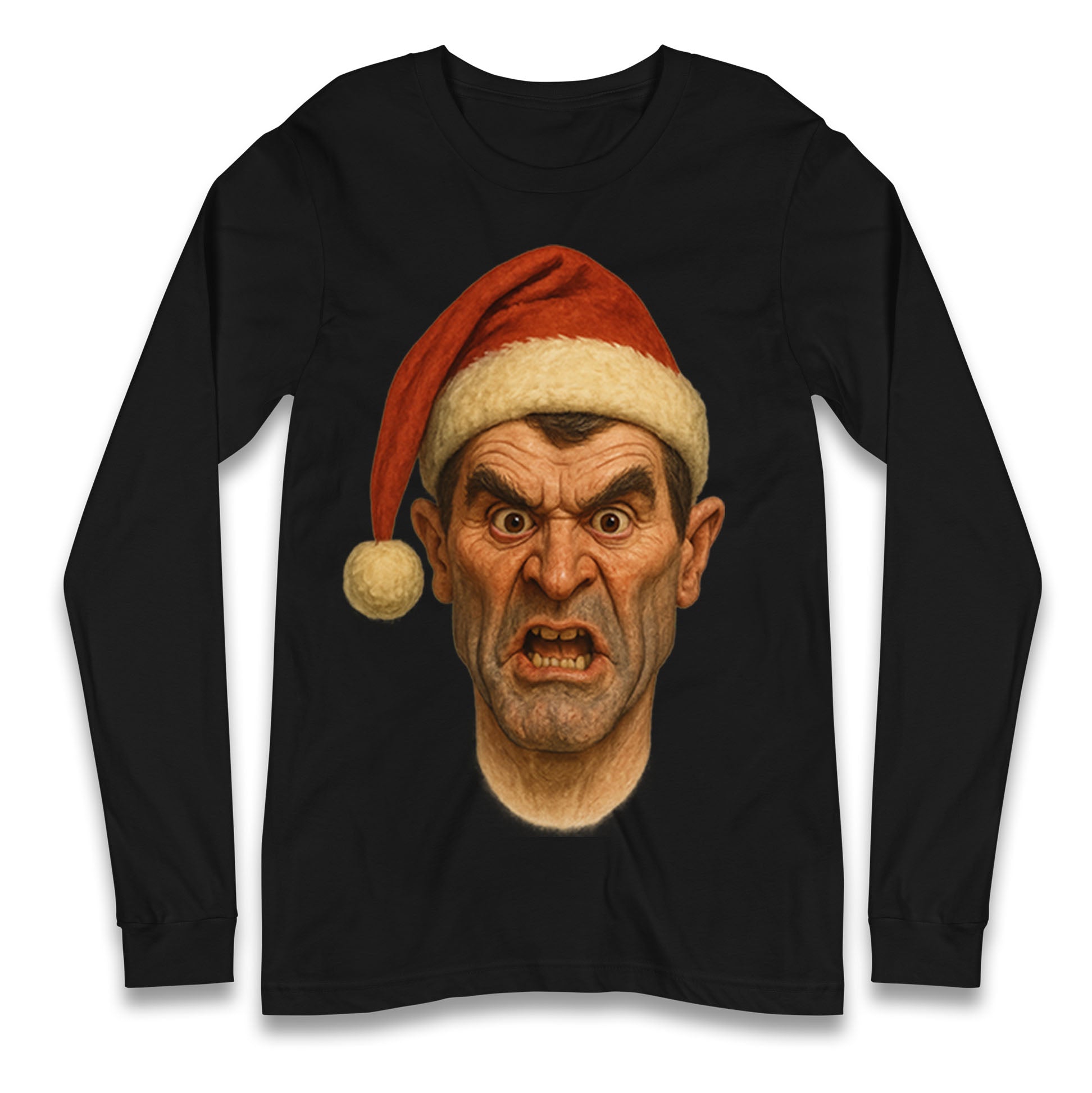 Roy Keane Xmas Longsleeve T Shirt