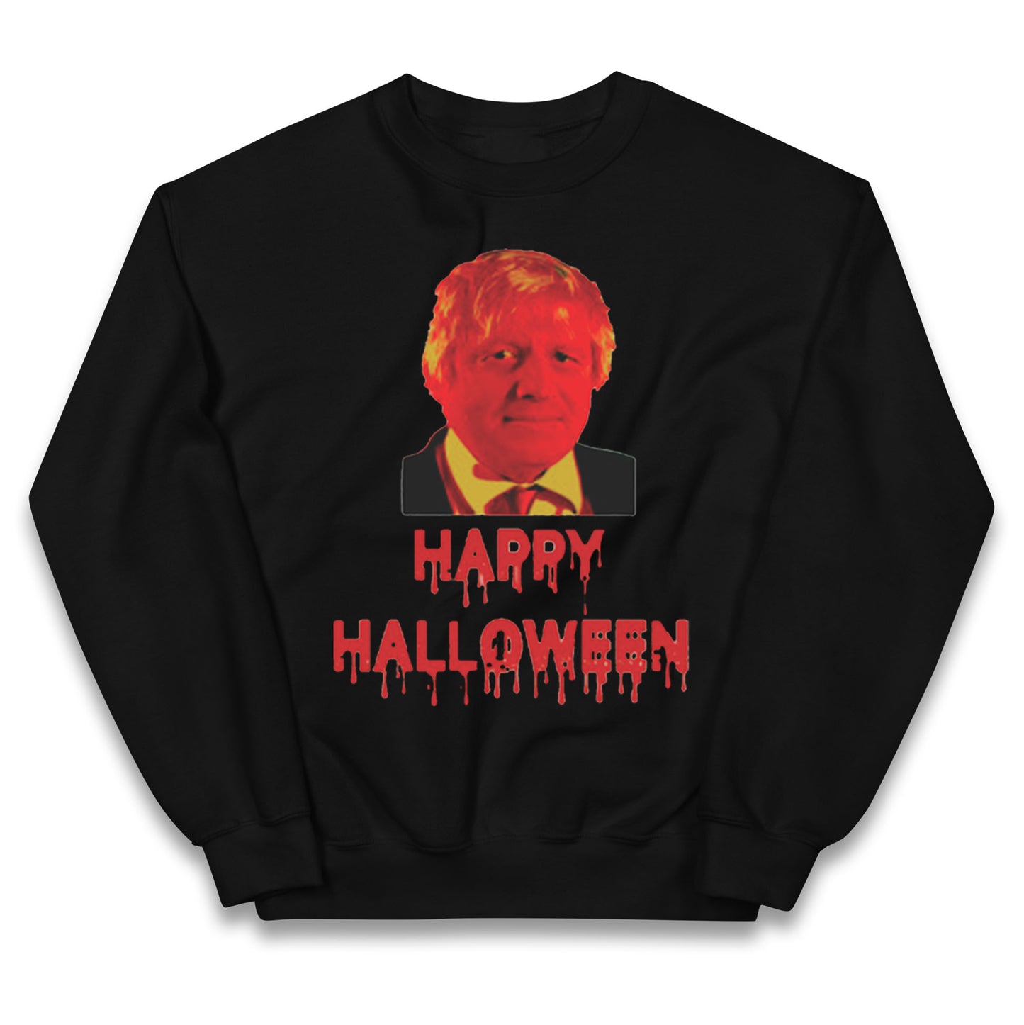 Boris Johnson Happy Halloween Jumper
