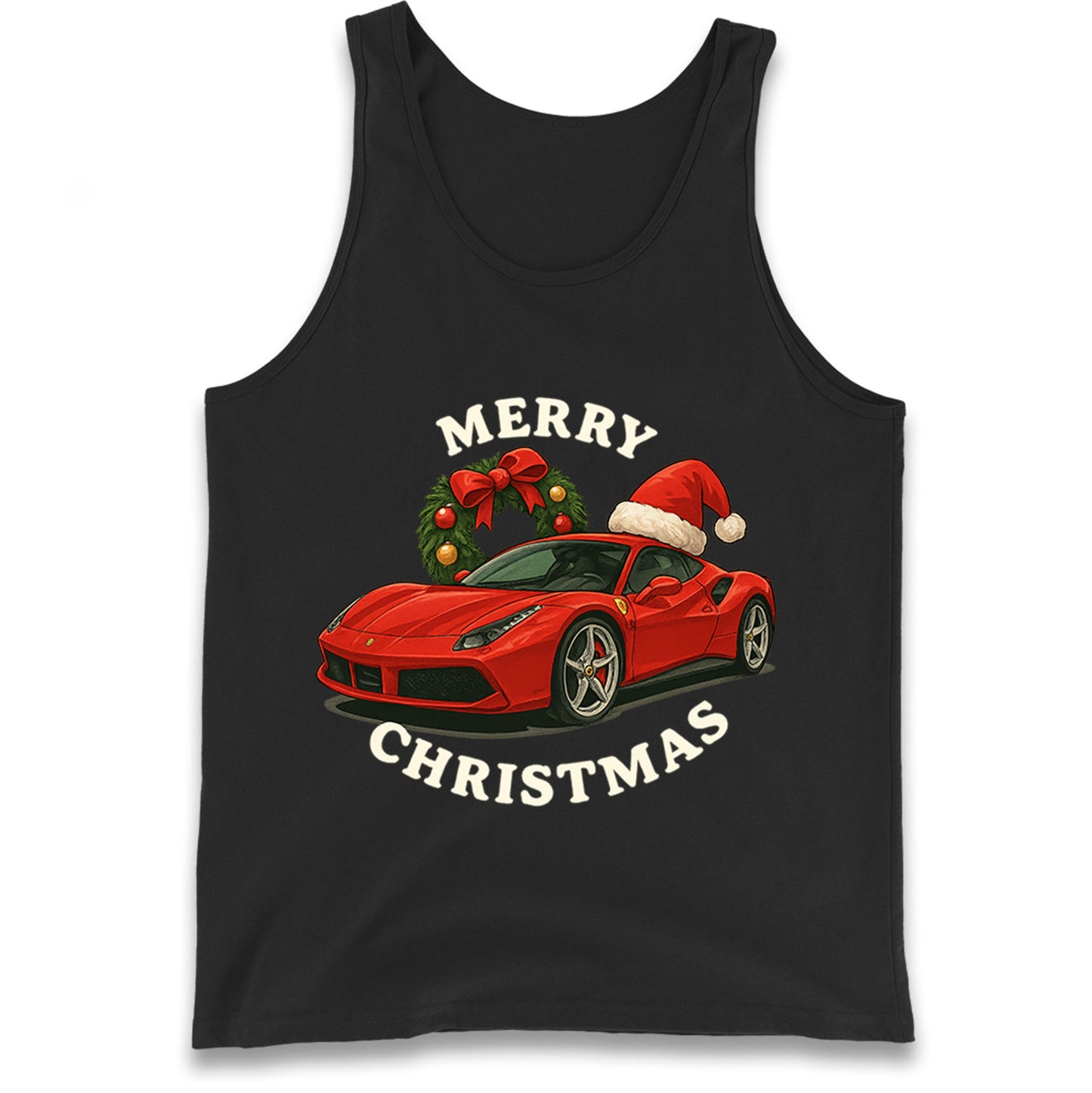Ferrari Christmas Tank Top