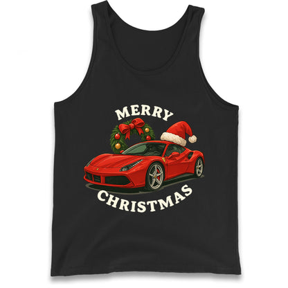 Ferrari Christmas Tank Top