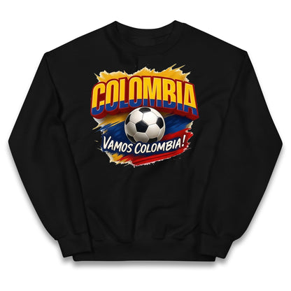 Colombia Retro World Cup Kids Jumper