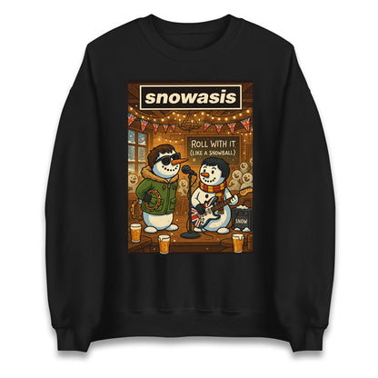 Snowasis Christmas Jumper