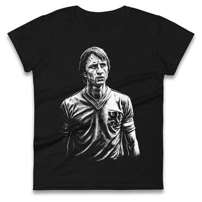 Johan Cruyff Ajax Ladies T Shirt